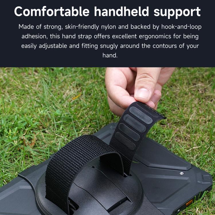 Ulefone UAS02 Tablet Hand Strap Holder for Ulefone Armor Pad 4 / 4 Ultra(Black) - Ring Holder by Ulefone | Online Shopping UK | buy2fix