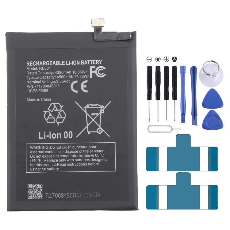 For T-Mobile REVVL 6 5G RE001 4380mAh Battery Replacement by buy2fix