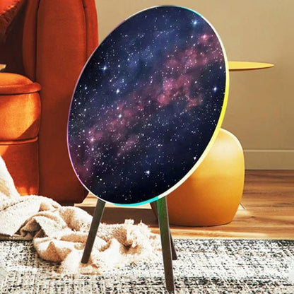 100W Creative Flying Saucer Desktop Bluetooth Speaker Home Atmosphere Subwoofer(Starry Sky) - Desktop Speaker by buy2fix | Online Shopping UK | buy2fix