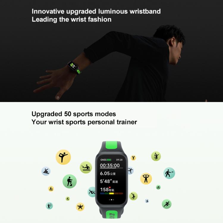 Xiaomi Redmi Band 3 Smart Band, 1.47 inch, Heart Rate / Blood Oxygen Health Monitoring(Black) - Wearable Devices by Xiaomi | Online Shopping UK | buy2fix