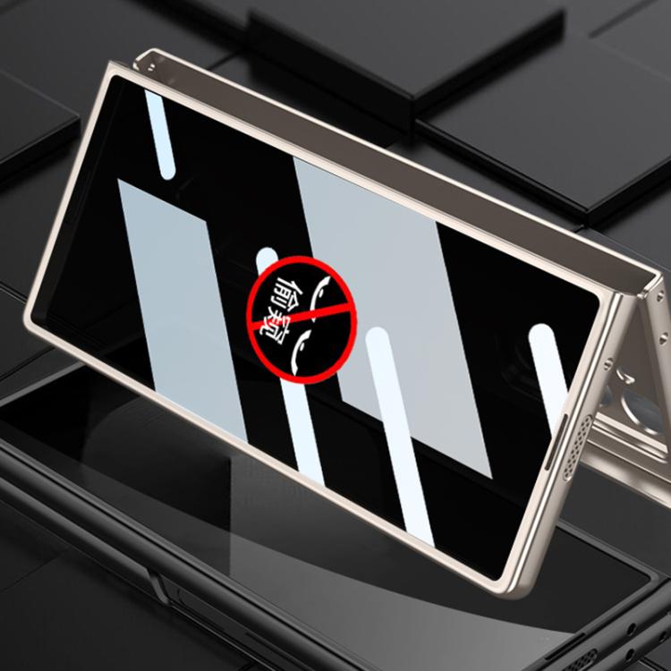 For Samsung Galaxy Z Fold6 Slim GKK Integrated Ultra-thin Privacy Full Coverage Phone Case(Black) - Galaxy Phone Cases by GKK | Online Shopping UK | buy2fix