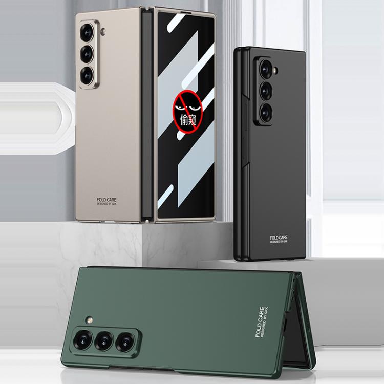 For Samsung Galaxy Z Fold6 Slim GKK Integrated Ultra-thin Privacy Full Coverage Phone Case(Titanium Gray) - Galaxy Phone Cases by GKK | Online Shopping UK | buy2fix