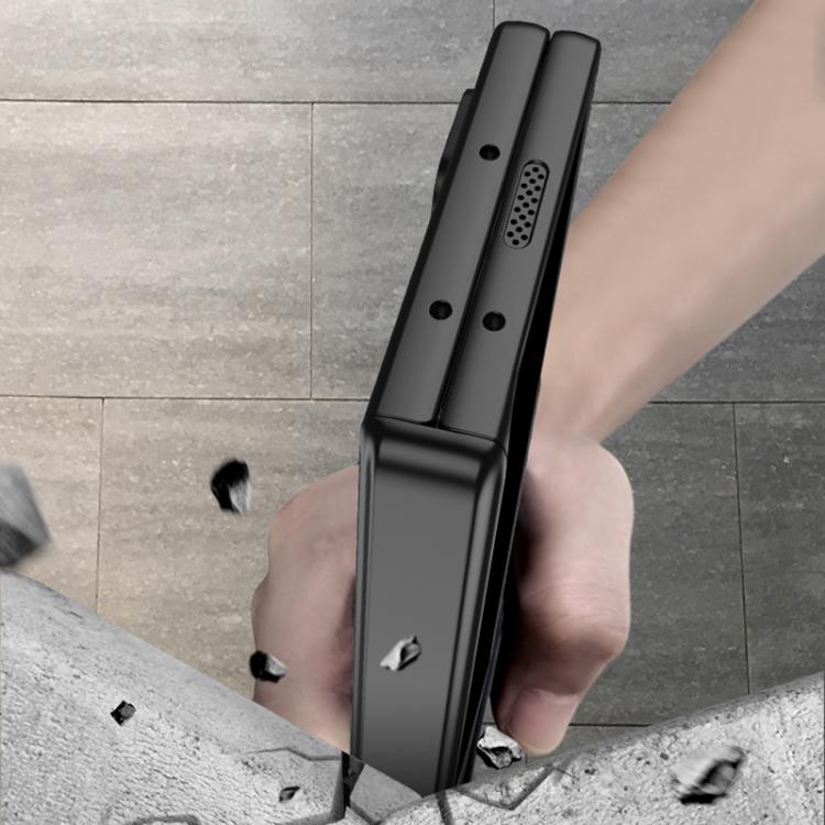 For Samsung Galaxy Z Fold6 Slim GKK Integrated Privacy Full Coverage Magnetic Fold Phone Case(Black) - Galaxy Phone Cases by GKK | Online Shopping UK | buy2fix