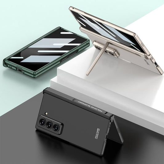 For Samsung Galaxy Z Fold6 Slim GKK Integrated Magnetic Folding Hinge All-inclusive Phone Case(Black) - Galaxy Phone Cases by GKK | Online Shopping UK | buy2fix