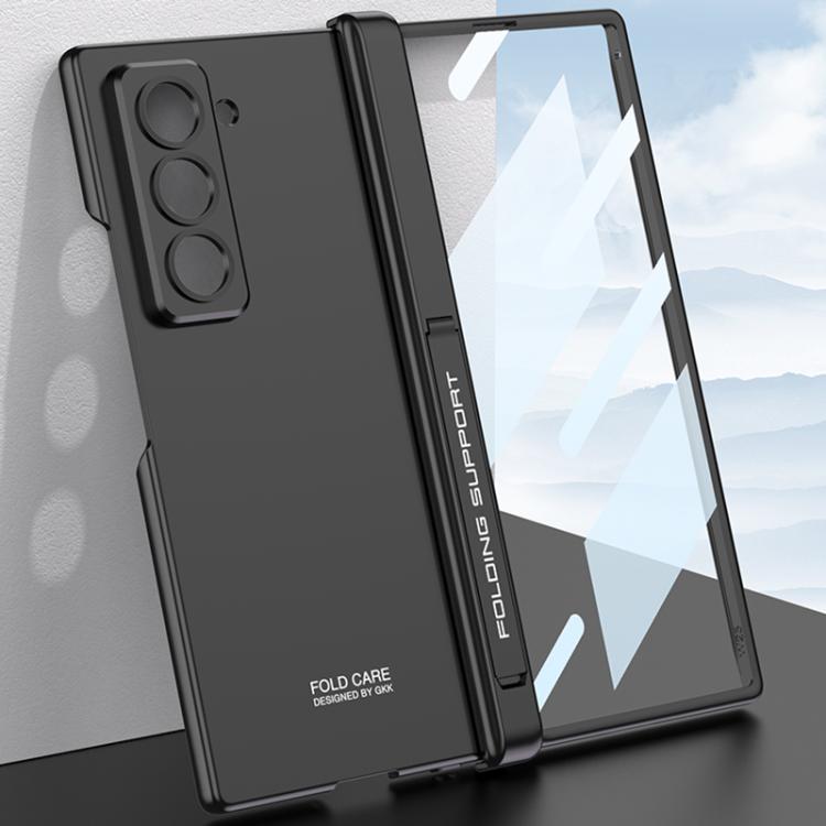 For Samsung Galaxy Z Fold6 Slim GKK Integrated Magnetic Folding Hinge All-inclusive Phone Case(Black) - Galaxy Phone Cases by GKK | Online Shopping UK | buy2fix