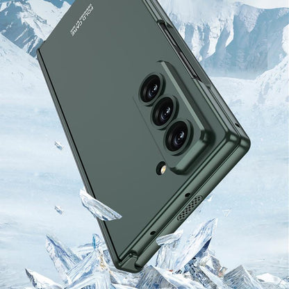 For Samsung Galaxy Z Fold6 Slim GKK Integrated Magnetic Folding Hinge All-inclusive Phone Case(Titanium Gray) - Galaxy Phone Cases by GKK | Online Shopping UK | buy2fix