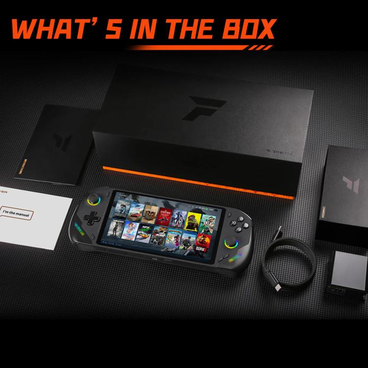 ONE-NETBOOK OneXPlayer F1 Pro 7 inch Handheld Game Console, 32GB+1TB, Windows 11 AMD Ryzen AI 9 365 CPU(EU Plug) - Pocket Console by ONE-NETBOOK | Online Shopping UK | buy2fix