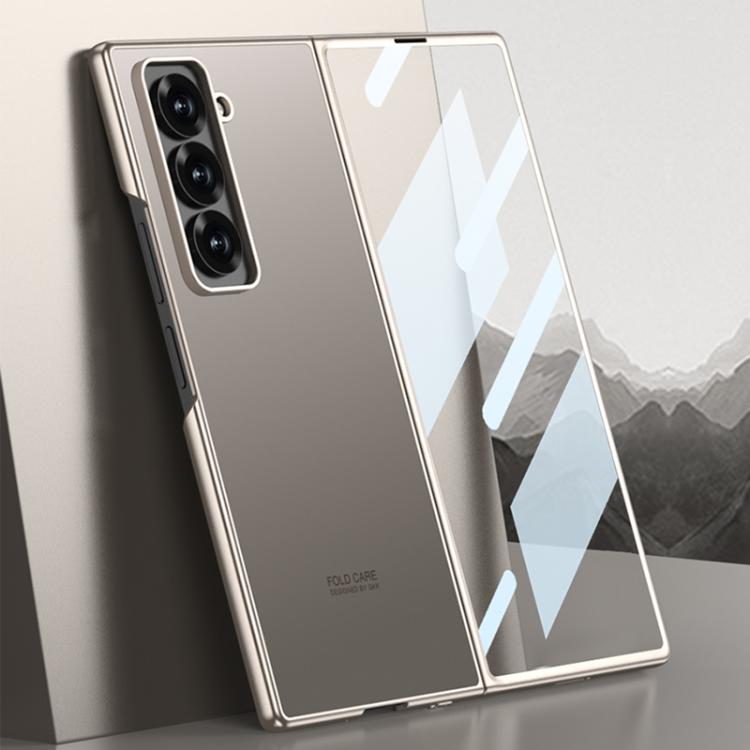 For Samsung Galaxy Z Fold6 Slim GKK Integrated AG Craft Skin Feel Full Coverage Phone Case(Titanium Gray) - Galaxy Phone Cases by GKK | Online Shopping UK | buy2fix