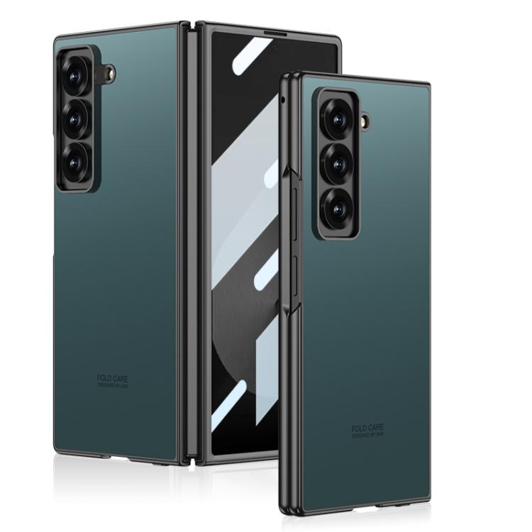 For Samsung Galaxy Z Fold6 Slim GKK Integrated AG Craft Skin Feel Full Coverage Phone Case(Green) - Galaxy Phone Cases by GKK | Online Shopping UK | buy2fix