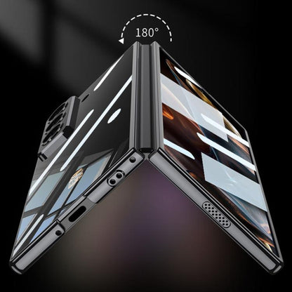 For Samsung Galaxy Z Fold6 Slim GKK Integrated Electroplating Phantom Full Coverage Phone Case(Black) - Galaxy Phone Cases by GKK | Online Shopping UK | buy2fix