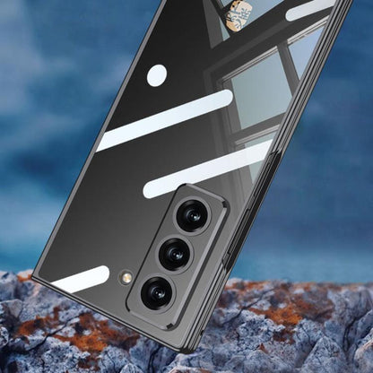 For Samsung Galaxy Z Fold6 Slim GKK Integrated Electroplating Phantom Full Coverage Phone Case(Black) - Galaxy Phone Cases by GKK | Online Shopping UK | buy2fix
