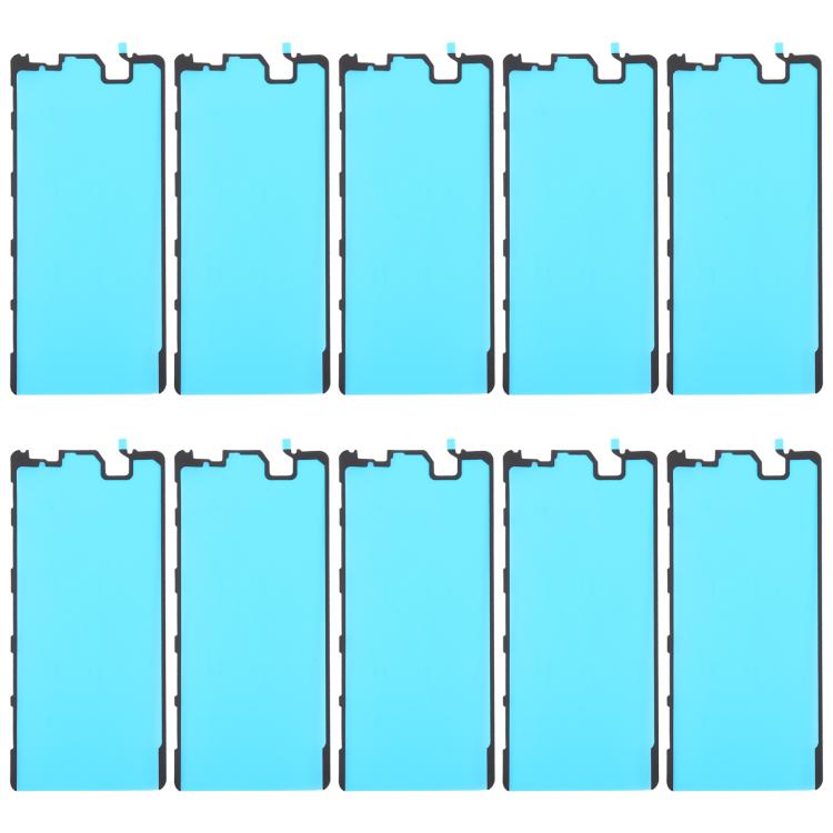 For vivo X80 10pcs Front Housing Adhesive by buy2fix