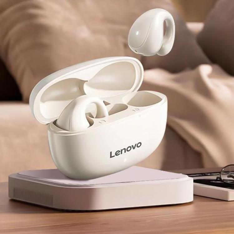 Lenovo TC3403 Open Ear Clip Type ENC True Wireless BT 5.3 Earphones(White) - TWS Earphone by Lenovo | Online Shopping UK | buy2fix