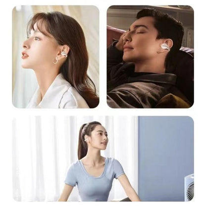 Lenovo TC3403 Open Ear Clip Type ENC True Wireless BT 5.3 Earphones(White) - TWS Earphone by Lenovo | Online Shopping UK | buy2fix