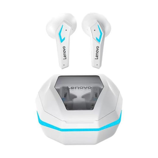 Lenovo TG102 AI Intelligent Noise Reduction Game BT 5.4 Wireless Earphones(White) - TWS Earphone by Lenovo | Online Shopping UK | buy2fix