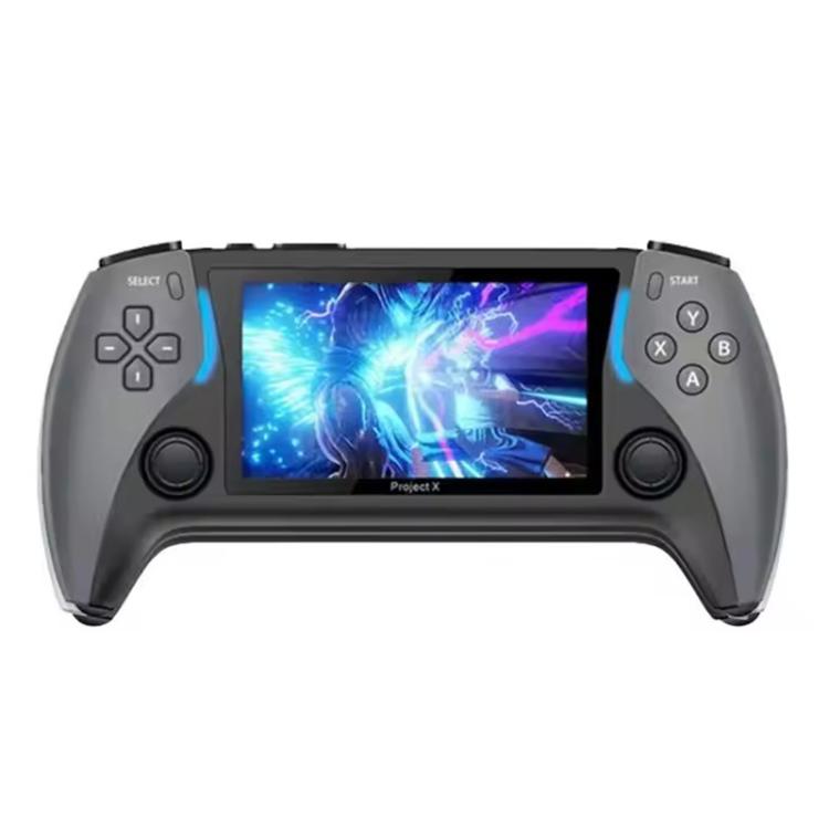 PROJECT X Handheld Game Console 4.3 inch Screen ATM 7051 CPU(Black) - Pocket Console by buy2fix | Online Shopping UK | buy2fix