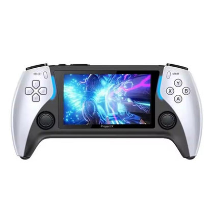 PROJECT X Handheld Game Console 4.3 inch Screen ATM 7051 CPU(White) - Pocket Console by buy2fix | Online Shopping UK | buy2fix