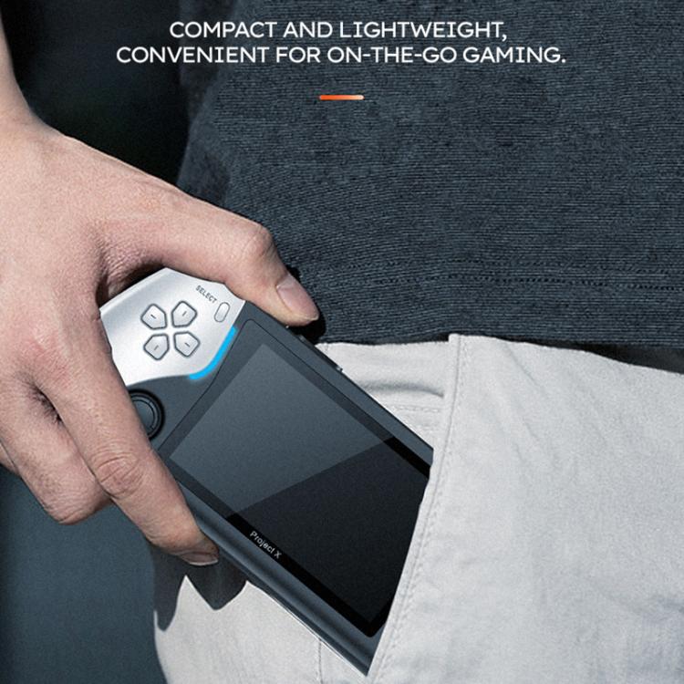PROJECT X Handheld Game Console 4.3 inch Screen ATM 7051 CPU(White) - Pocket Console by buy2fix | Online Shopping UK | buy2fix