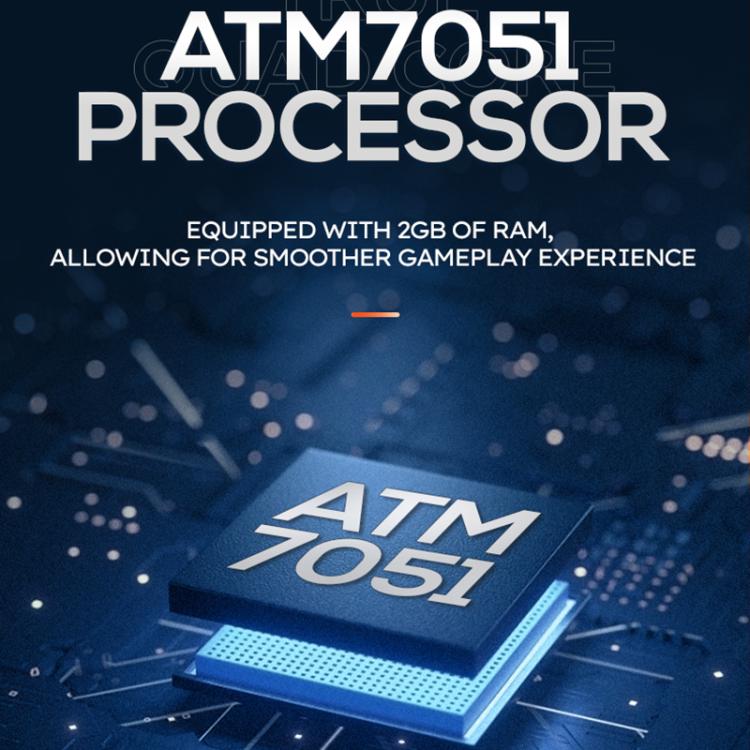 PROJECT X Handheld Game Console 4.3 inch Screen ATM 7051 CPU(White) - Pocket Console by buy2fix | Online Shopping UK | buy2fix