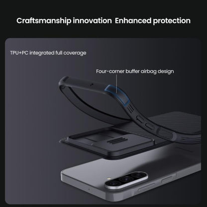 For Samsung Galaxy A26 5G NILLKIN Black Mirror Pro Series Camshield PC Phone Case(Black) - Galaxy Phone Cases by NILLKIN | Online Shopping UK | buy2fix