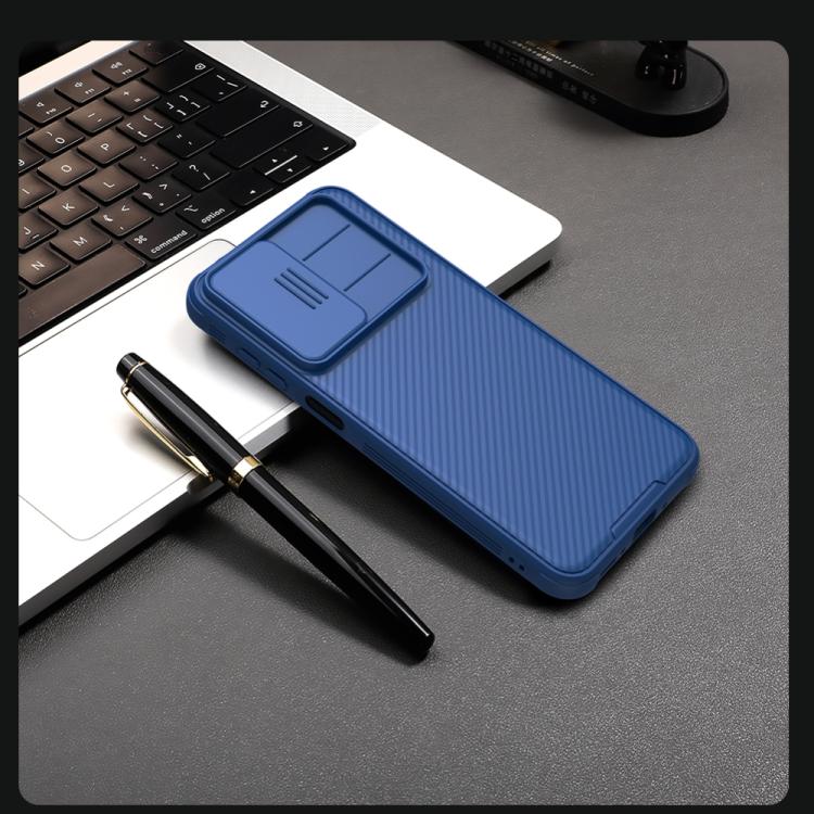 For Samsung Galaxy A26 5G NILLKIN Black Mirror Pro Series Camshield PC Phone Case(Blue) - Galaxy Phone Cases by NILLKIN | Online Shopping UK | buy2fix