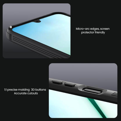 For Samsung Galaxy A26 5G NILLKIN Black Mirror Pro Series Camshield PC Phone Case(Green) - Galaxy Phone Cases by NILLKIN | Online Shopping UK | buy2fix