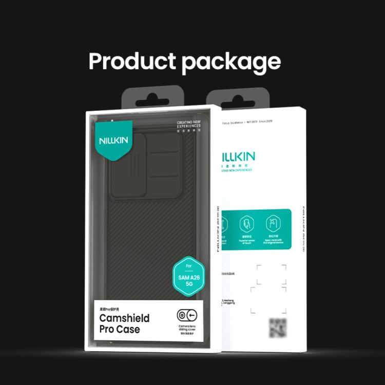 For Samsung Galaxy A26 5G NILLKIN Black Mirror Pro Series Camshield PC Phone Case(Green) - Galaxy Phone Cases by NILLKIN | Online Shopping UK | buy2fix