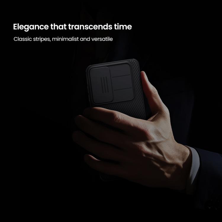 For Samsung Galaxy A56 5G NILLKIN Black Mirror Pro Series Camshield PC Phone Case(Black) - Galaxy Phone Cases by NILLKIN | Online Shopping UK | buy2fix