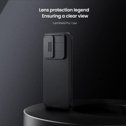 For Samsung Galaxy A56 5G NILLKIN Black Mirror Pro Series Camshield PC Phone Case(Black) - Galaxy Phone Cases by NILLKIN | Online Shopping UK | buy2fix