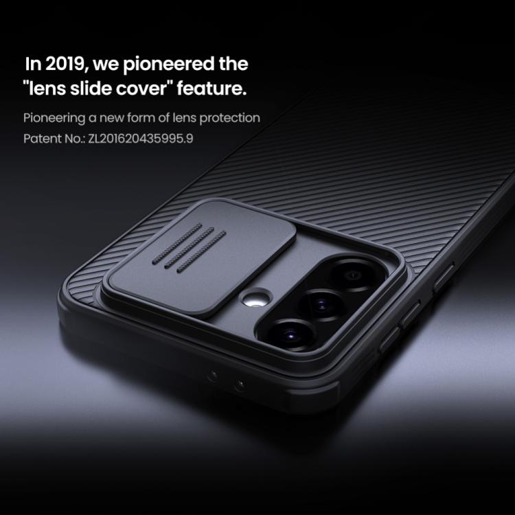 For Samsung Galaxy A56 5G NILLKIN Black Mirror Pro Series Camshield PC Phone Case(Black) - Galaxy Phone Cases by NILLKIN | Online Shopping UK | buy2fix