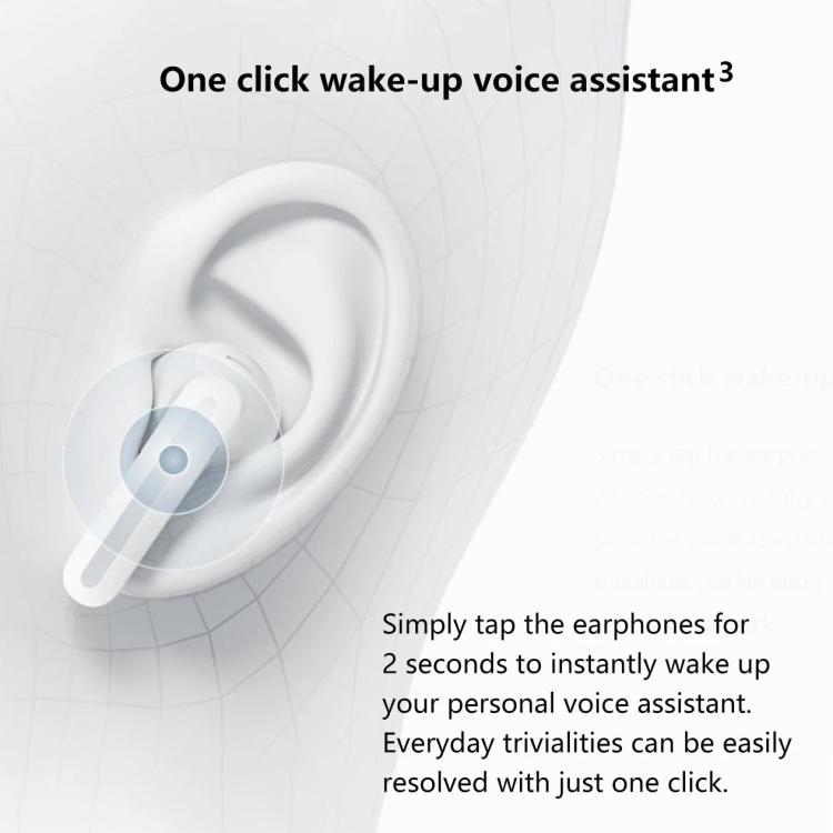 Original Xiaomi Air 4 SE Dual-Mic Call Noise Cancelling Bluetooth Earphones(White) - Bluetooth Earphone by Xiaomi | Online Shopping UK | buy2fix