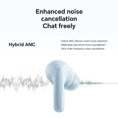 Xiaomi Redmi Buds 6 Lite Dual Microphone AI Call Wireless Bluetooth Earphone(Black) - Bluetooth Earphone by Xiaomi | Online Shopping UK | buy2fix