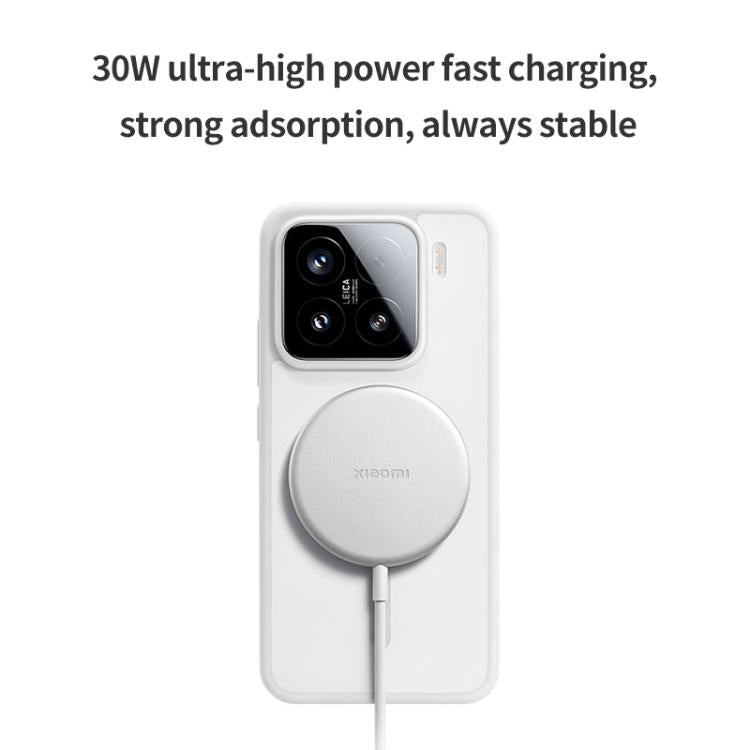 Original Xiaomi 30W Magnetic Wireless Charger(White) - Wireless Charger by Xiaomi | Online Shopping UK | buy2fix