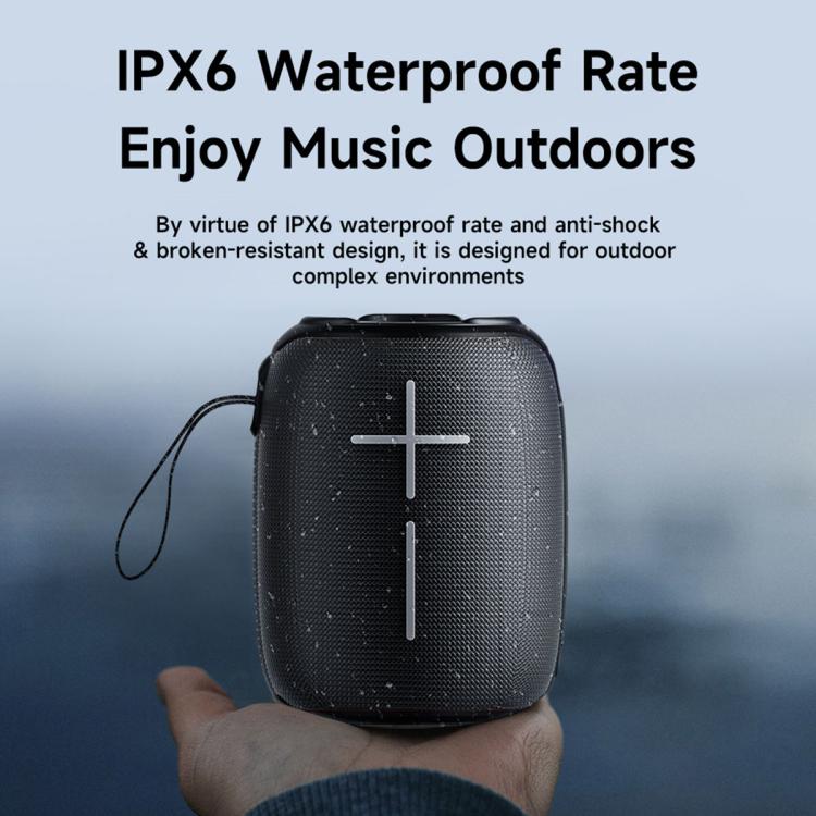 awei Y525 Portable Colorful Ambient Light Bluetooth Speaker(Black) - Desktop Speaker by awei | Online Shopping UK | buy2fix