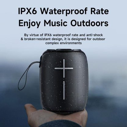 awei Y525 Portable Colorful Ambient Light Bluetooth Speaker(Black) - Desktop Speaker by awei | Online Shopping UK | buy2fix