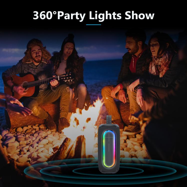 awei Y885 Portable Outdoor Bluetooth Speaker(Black) - Desktop Speaker by awei | Online Shopping UK | buy2fix