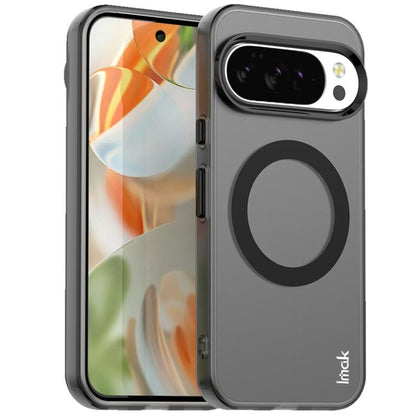 For Google Pixel 10 / Pixel 10 Pro IMAK Candy Series Shockproof MagSafe Phone Case(Black) - Google Cases by imak | Online Shopping UK | buy2fix