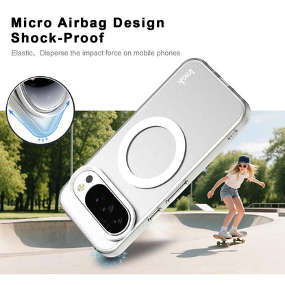 For Google Pixel 10 / Pixel 10 Pro IMAK Candy Series Shockproof MagSafe Phone Case(White) - Google Cases by imak | Online Shopping UK | buy2fix