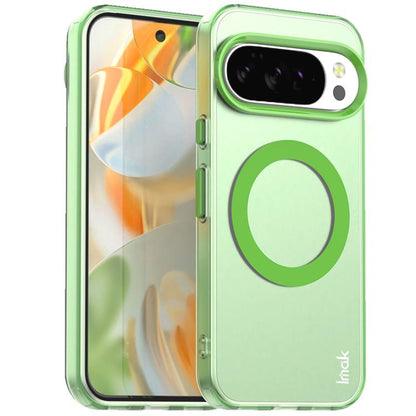For Google Pixel 10 / Pixel 10 Pro IMAK Candy Series Shockproof MagSafe Phone Case(Green) - Google Cases by imak | Online Shopping UK | buy2fix