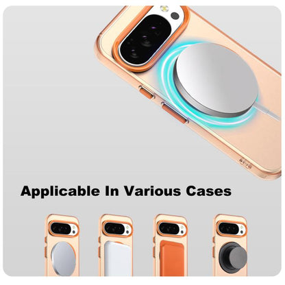 For Google Pixel 10 / Pixel 10 Pro IMAK Candy Series Shockproof MagSafe Phone Case(Orange) - Google Cases by imak | Online Shopping UK | buy2fix