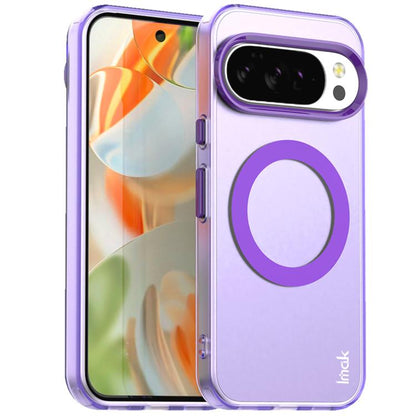 For Google Pixel 10 / Pixel 10 Pro IMAK Candy Series Shockproof MagSafe Phone Case(Purple) - Google Cases by imak | Online Shopping UK | buy2fix