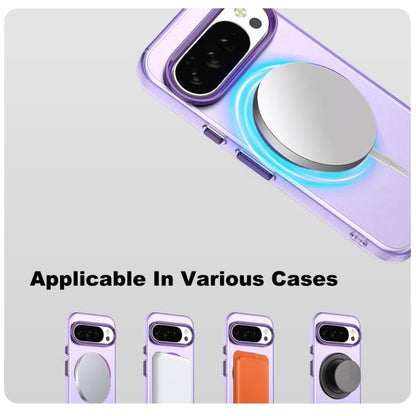 For Google Pixel 10 / Pixel 10 Pro IMAK Candy Series Shockproof MagSafe Phone Case(Purple) - Google Cases by imak | Online Shopping UK | buy2fix