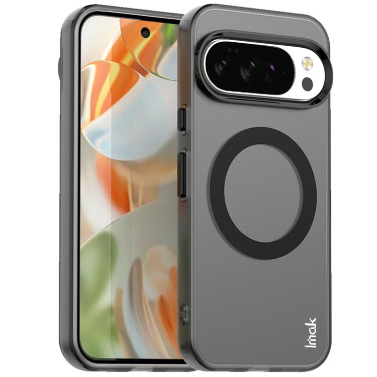 For Google Pixel 10 Pro XL IMAK Candy Series Shockproof MagSafe Phone Case(Black) - Google Cases by imak | Online Shopping UK | buy2fix