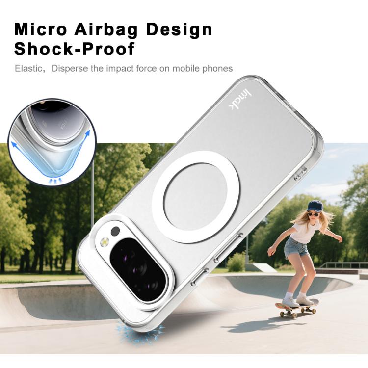 For Google Pixel 10 Pro XL IMAK Candy Series Shockproof MagSafe Phone Case(White) - Google Cases by imak | Online Shopping UK | buy2fix