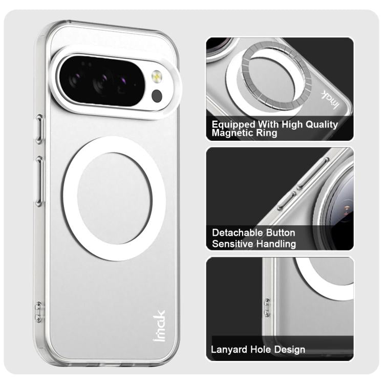 For Google Pixel 10 Pro XL IMAK Candy Series Shockproof MagSafe Phone Case(White) - Google Cases by imak | Online Shopping UK | buy2fix