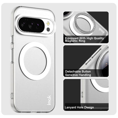 For Google Pixel 10 Pro XL IMAK Candy Series Shockproof MagSafe Phone Case(White) - Google Cases by imak | Online Shopping UK | buy2fix