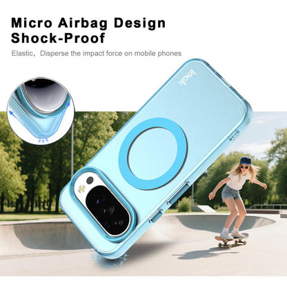 For Google Pixel 10 Pro XL IMAK Candy Series Shockproof MagSafe Phone Case(Blue) - Google Cases by imak | Online Shopping UK | buy2fix