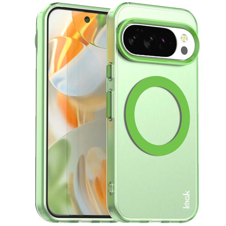 For Google Pixel 10 Pro XL IMAK Candy Series Shockproof MagSafe Phone Case(Green) - Google Cases by imak | Online Shopping UK | buy2fix