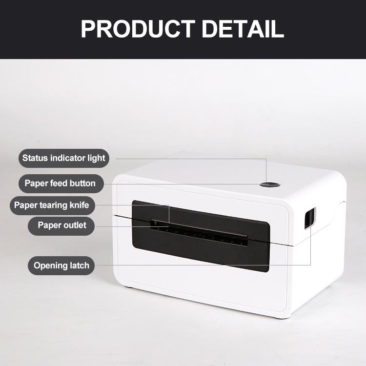 HPRT N31C Computer Version Express Electronic Waybill Printer, Plug:US Plug(White) - Printer by buy2fix | Online Shopping UK | buy2fix