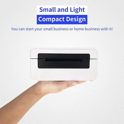 HPRT N41 Bluetooth Version Express Electronic Waybill Printer, Plug:EU Plug(White) - Printer by buy2fix | Online Shopping UK | buy2fix